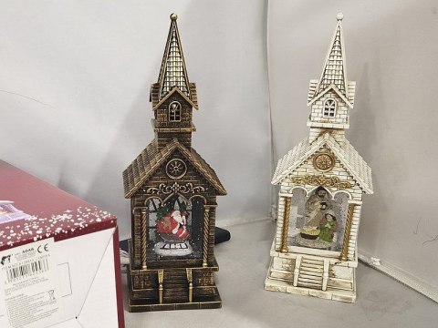 Lampion świąteczny LED kościół Adar (624566) Adar