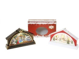 Lampion świąteczny LED stajenka Adar (566071) Adar