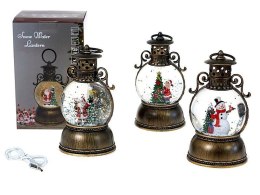 Lampion świąteczny LED, z motywem świątecznym, kabel USB Adar (580121) Adar