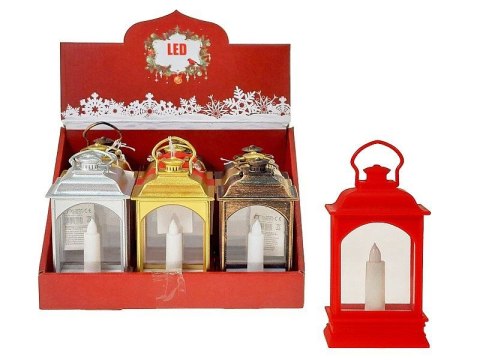 Lampki świąteczne świeczka, ze światłem LED, 12x7x4cm Adar (602250) Adar