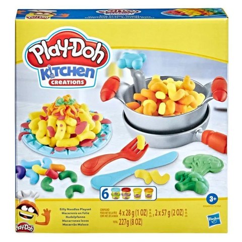 Masa plastyczna dla dzieci Play Doh Zestaw Makaronowy zawrót głowy mix Hasbro (E5112 E9369) Hasbro