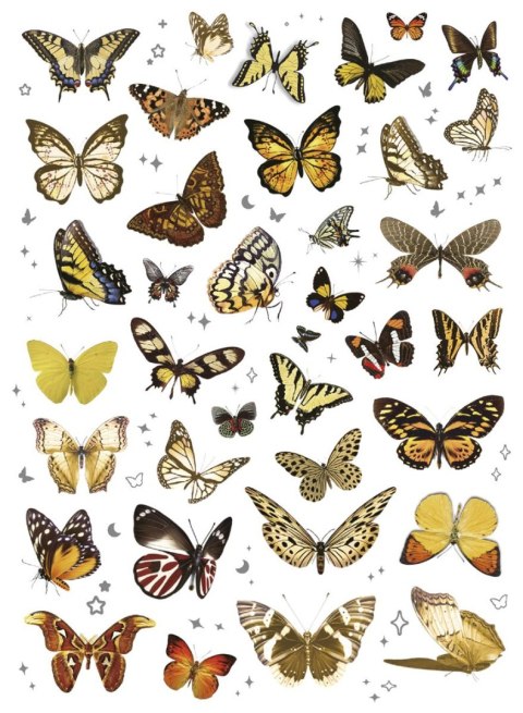 Naklejka (nalepka) Craft-Fun Series Naklejki foliowe 2 plansze Titanum (25YZ005) Titanum