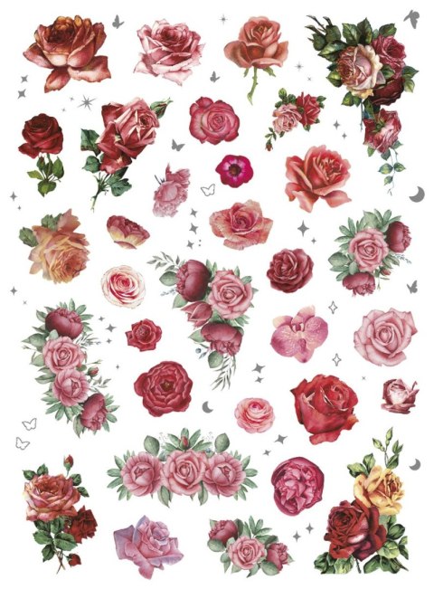 Naklejka (nalepka) Craft-Fun Series Naklejki foliowe 2 plansze Titanum (25YZ006) Titanum