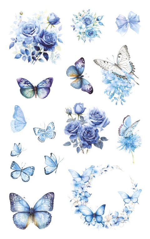 Naklejka (nalepka) Craft-Fun Series Naklejki foliowe 4 plansze Titanum (25YZ021) Titanum