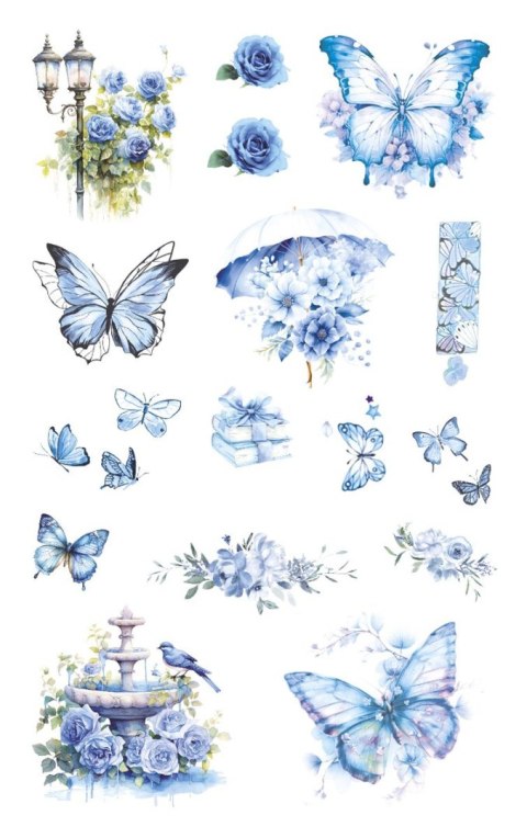 Naklejka (nalepka) Craft-Fun Series Naklejki foliowe 4 plansze Titanum (25YZ021) Titanum