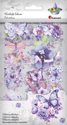 Naklejka (nalepka) Craft-Fun Series Naklejki foliowe 4 plansze Titanum (645616) Titanum