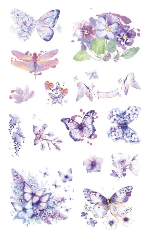 Naklejka (nalepka) Craft-Fun Series Naklejki foliowe 4 plansze Titanum (645616) Titanum