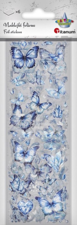 Naklejka (nalepka) Craft-Fun Series Naklejki foliowe 6 plansz Titanum (25YZ014) Titanum