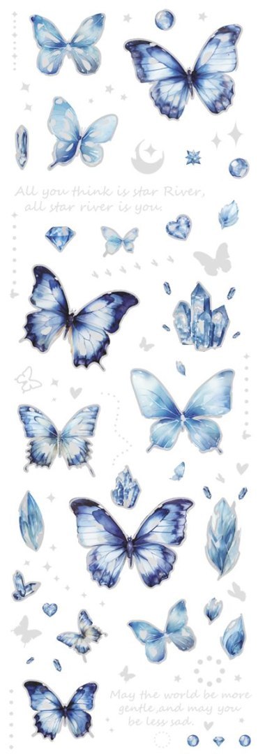 Naklejka (nalepka) Craft-Fun Series Naklejki foliowe 6 plansz Titanum (25YZ014) Titanum