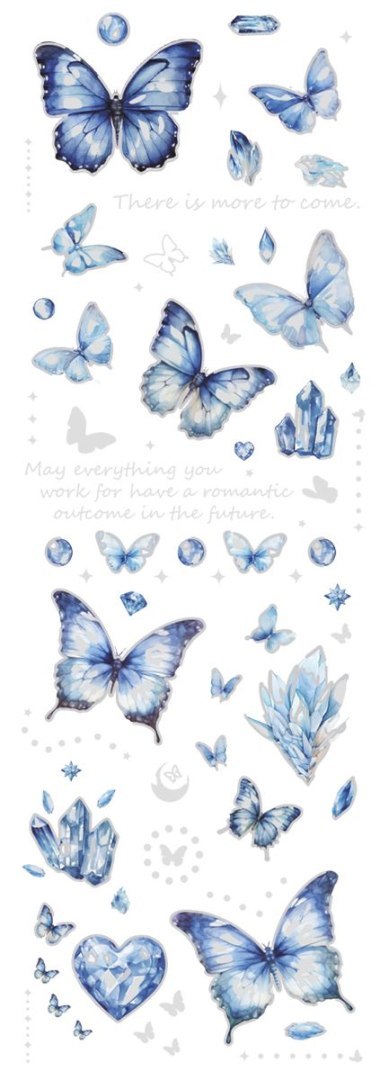 Naklejka (nalepka) Craft-Fun Series Naklejki foliowe 6 plansz Titanum (25YZ014) Titanum