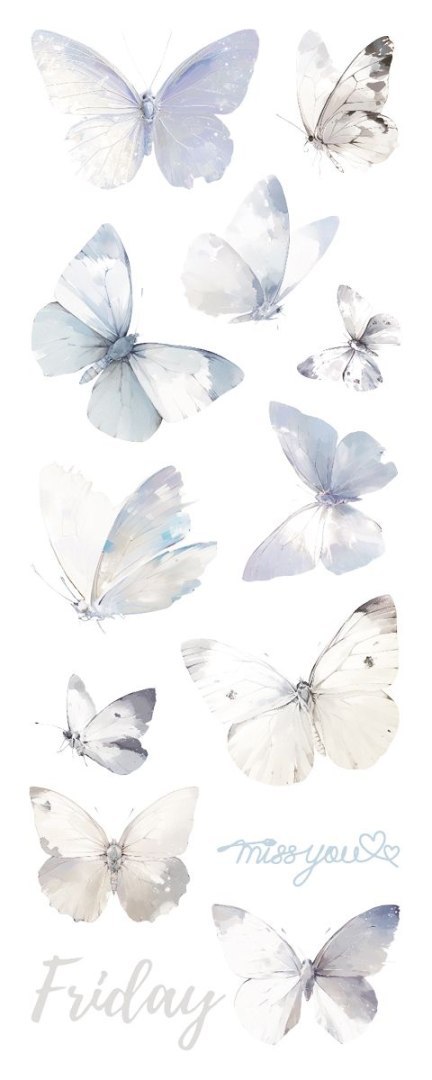 Naklejka (nalepka) Craft-Fun Series Naklejki foliowe 6 plansz Titanum (25YZ016) Titanum