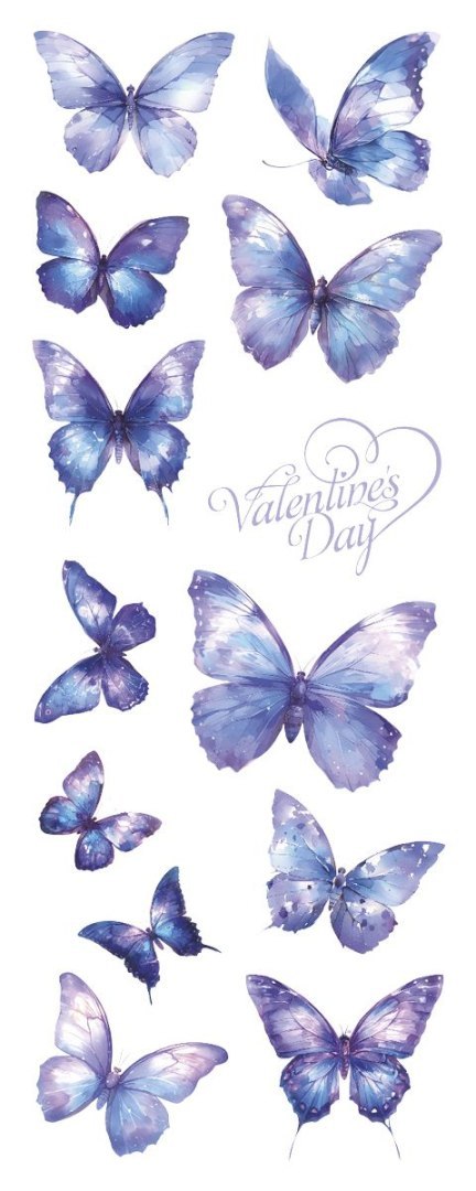 Naklejka (nalepka) Craft-Fun Series Naklejki foliowe 6 plansz Titanum (25YZ016) Titanum