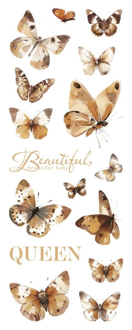 Naklejka (nalepka) Craft-Fun Series Naklejki foliowe 6 plansz Titanum (25YZ016) Titanum