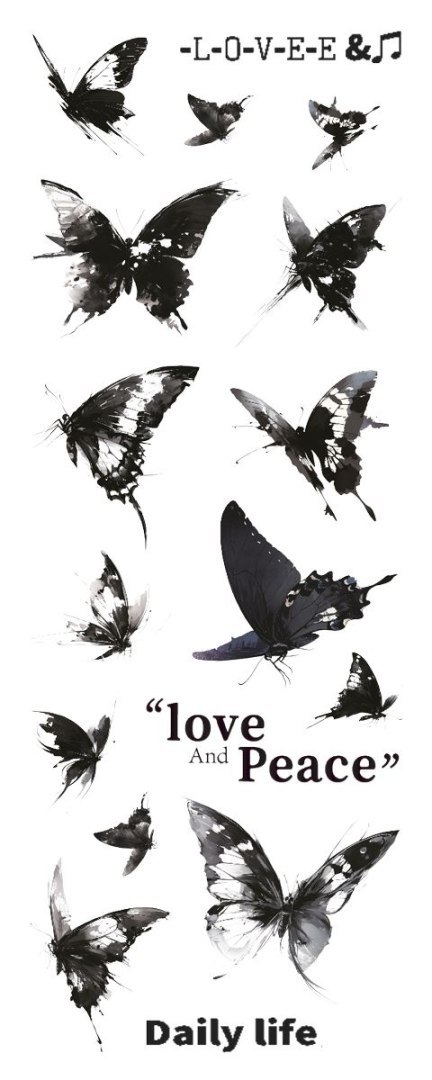 Naklejka (nalepka) Craft-Fun Series Naklejki foliowe 6 plansz Titanum (25YZ016) Titanum