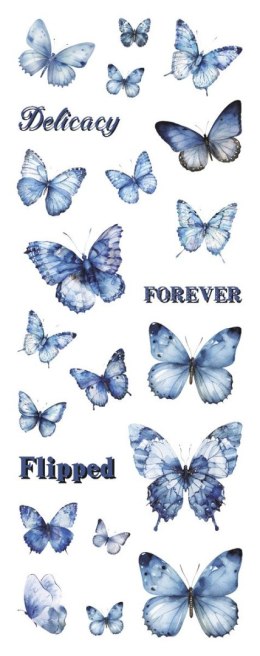 Naklejka (nalepka) Craft-Fun Series Naklejki foliowe 6 plansz Titanum (25YZ017) Titanum