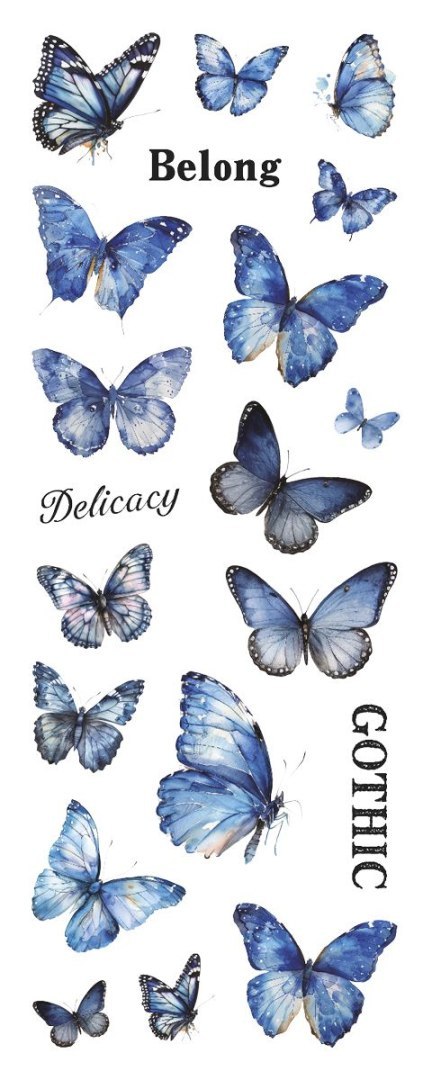 Naklejka (nalepka) Craft-Fun Series Naklejki foliowe 6 plansz Titanum (25YZ017) Titanum