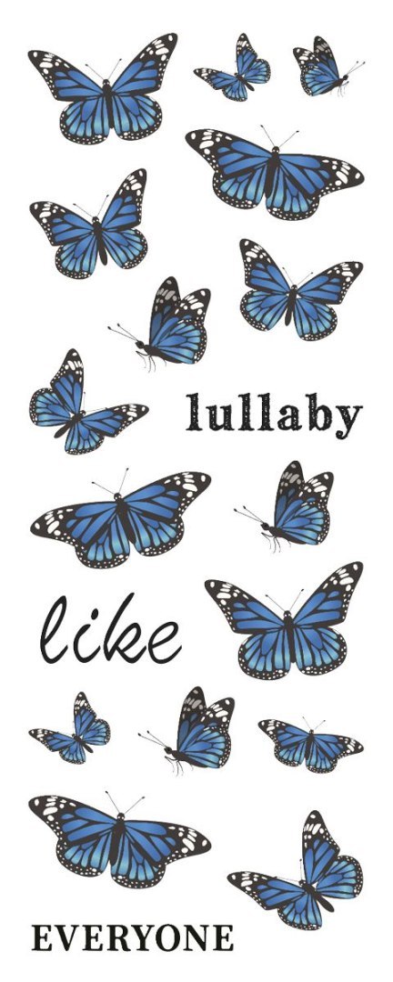 Naklejka (nalepka) Craft-Fun Series Naklejki foliowe 6 plansz Titanum (25YZ017) Titanum