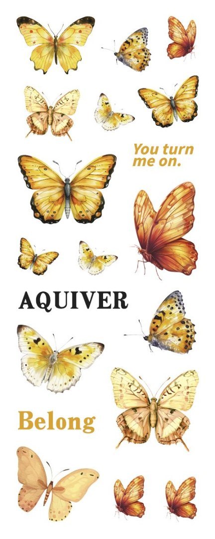 Naklejka (nalepka) Craft-Fun Series Naklejki foliowe 6 plansz Titanum (25YZ017) Titanum