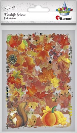 Naklejka (nalepka) Craft-Fun Series Naklejki foliowe 8 plansz Titanum (25YZ007) Titanum