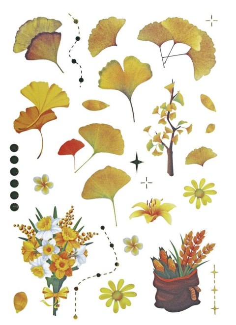 Naklejka (nalepka) Craft-Fun Series Naklejki foliowe 8 plansz Titanum (25YZ008) Titanum