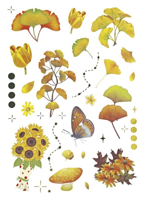 Naklejka (nalepka) Craft-Fun Series Naklejki foliowe 8 plansz Titanum (25YZ008) Titanum