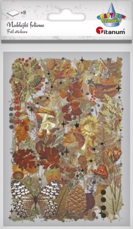 Naklejka (nalepka) Craft-Fun Series Naklejki foliowe 8 plansz Titanum (25YZ009) Titanum