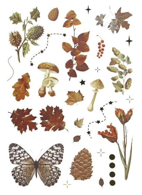 Naklejka (nalepka) Craft-Fun Series Naklejki foliowe 8 plansz Titanum (25YZ009) Titanum