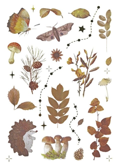 Naklejka (nalepka) Craft-Fun Series Naklejki foliowe 8 plansz Titanum (25YZ009) Titanum