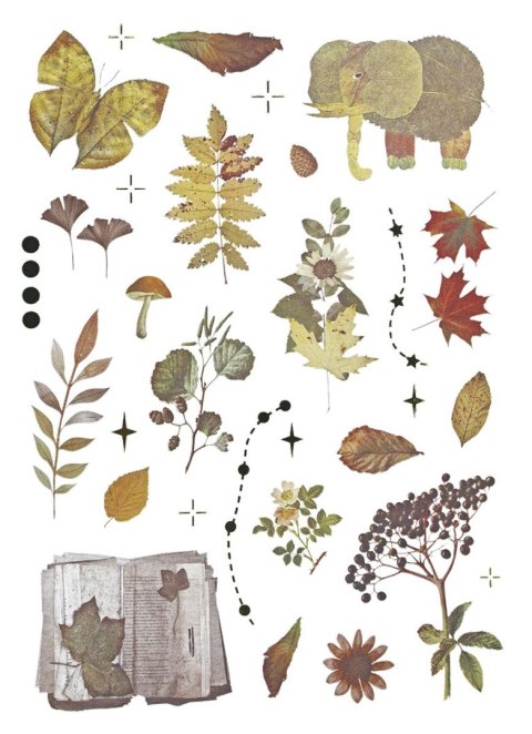 Naklejka (nalepka) Craft-Fun Series Naklejki foliowe 8 plansz Titanum (25YZ009) Titanum