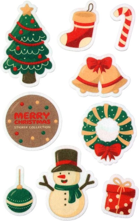 Naklejka (nalepka) Craft-Fun Series filcowa Boże Narodzenie Titanum (25YQ0513-10) Titanum