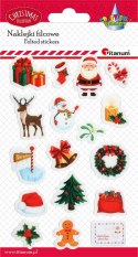 Naklejka (nalepka) Craft-Fun Series filcowa Boże Narodzenie Titanum (25YQ0513-11) Titanum