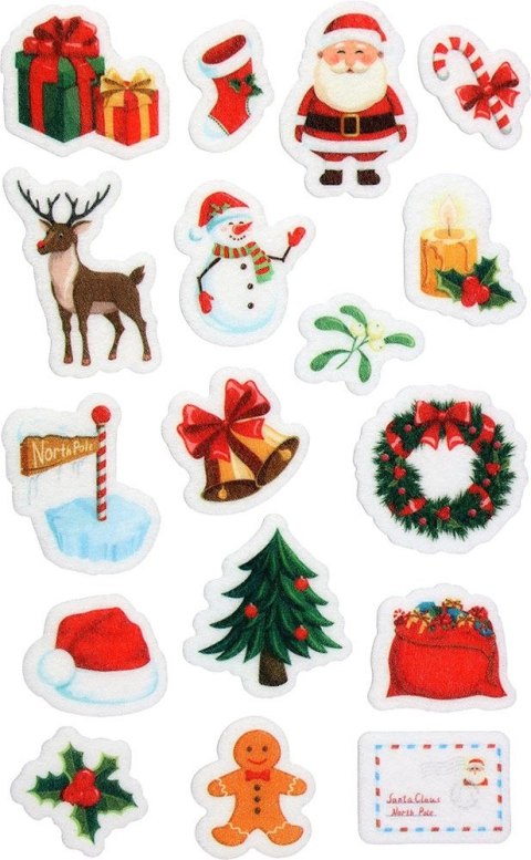 Naklejka (nalepka) Craft-Fun Series filcowa Boże Narodzenie Titanum (25YQ0513-11) Titanum