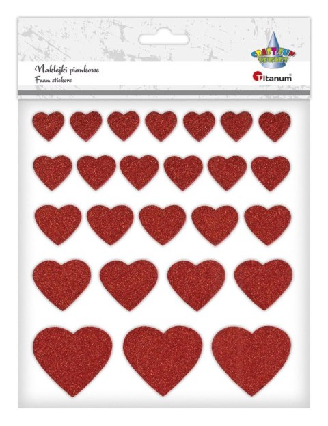 Naklejka (nalepka) Craft-Fun Series serca Titanum Titanum