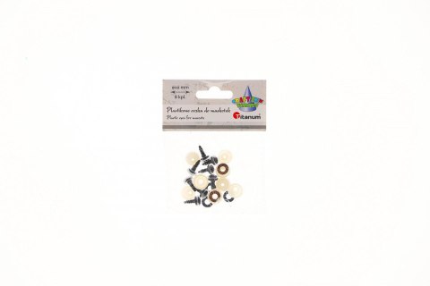 Oczka Craft-Fun Series do maskotek Titanum (25BR004) Titanum