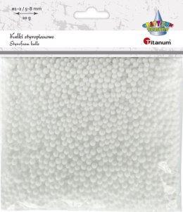 Ozdoba styropianowa Craft-Fun Series kulki styropianowe Titanum Titanum