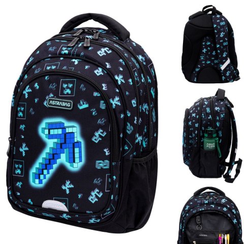 Plecak Astrabag Dark Pixel Astra (502025015) Astra