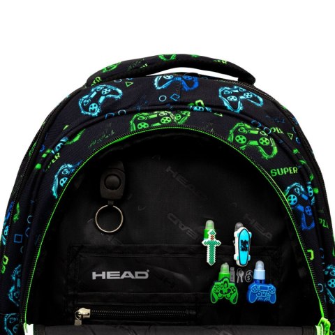 Plecak Go playing Neon Head (502025042) Head