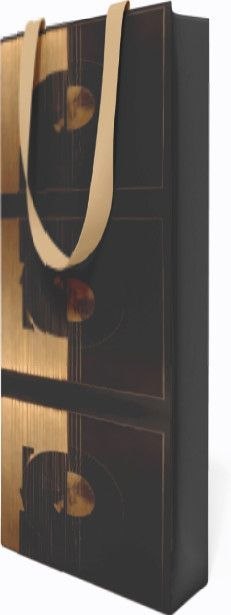 Torba prezentowa butelkowa [mm:] 120x80x 370 Anna Style (TP6 261) Anna Style