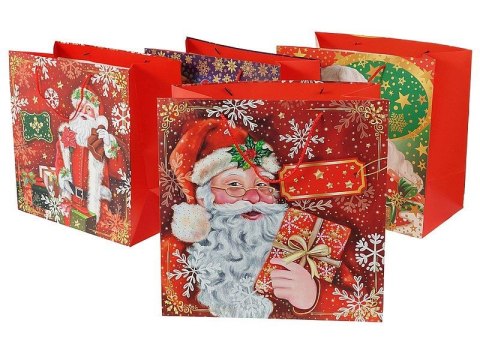 Torba prezentowa z motywem świątecznym [mm:] 380x380x 200 Adar (599628) Adar