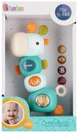 Zabawka dźwiękowa żyrafka Bam Bam (569047) Bam Bam