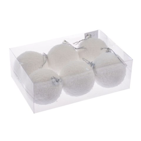 Bombki zestaw bombek osnieżonych styropian Arpex (BN1193) Arpex