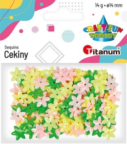 Cekiny Craft-Fun Series kwiatki mix 14g Titanum (CK053) Titanum