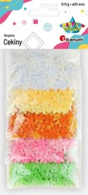 Cekiny Craft-Fun Series kwiaty mix 5g Titanum (CPK5x5) Titanum