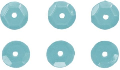 Cekiny Craft-Fun Series okrągłe 7mm lazurowy 14g Titanum Titanum