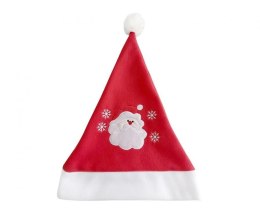 Czapka świąteczna z aplikacją Mikołaja, 29x43 cm Godan (NW-CZMJ) Godan