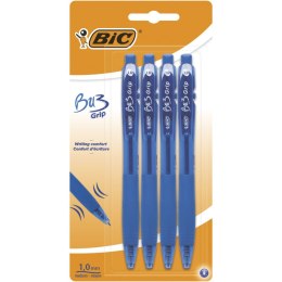 Długopis 3BU GRIP wkład niebieski 0,32mm Bic (922577) Bic