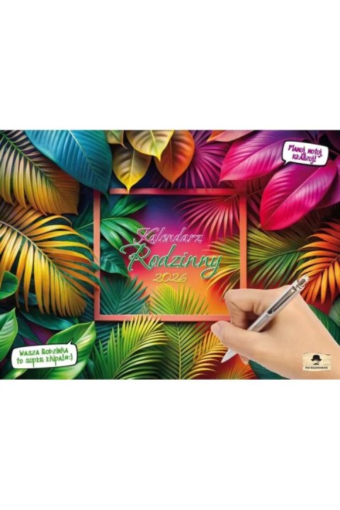Kalendarz ścienny ALBUMOWY RODZINNY 320mm x 470mm Pan Kalendarzyk (KSA V.6) Pan Kalendarzyk