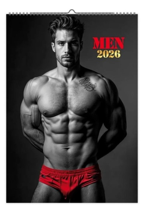 Kalendarz ścienny MEN A2 Pan Kalendarzyk (A2 V.3) Pan Kalendarzyk