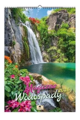 Kalendarz ścienny Magiczne wodaospady A3 320mm x 470mm Pan Kalendarzyk (A3 VD.13) Pan Kalendarzyk