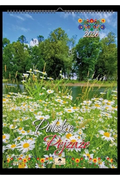 Kalendarz ścienny NA SPIRALI POLSKIE PEJZAŻE A4 Pan Kalendarzyk (KS A4 V.1) Pan Kalendarzyk